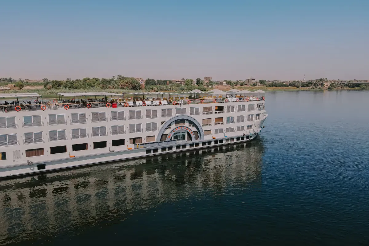 Exterior view of the Lady Carol Nile Cruise Nile cruise ship